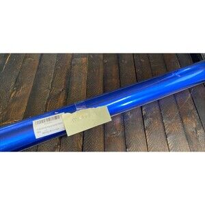 Matte Blue Metallic Gift Wrapping Paper Roll  17 In X 32.8 Ft Wedding Birthday